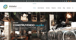 Desktop Screenshot of aisladur.com